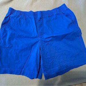 Lands' End Women’s Vibrant Blue cotton Shorts
